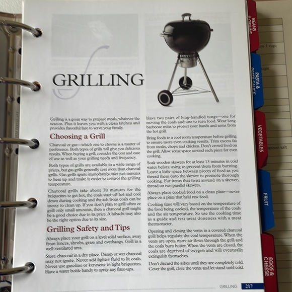 The Taste of Home Cookbook with category tabs/dividers - Picture 4 of 7